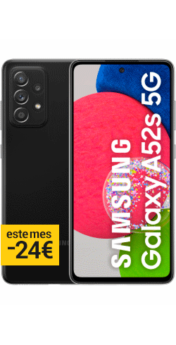 Samsung Galaxy A52S 5G 128GB negro